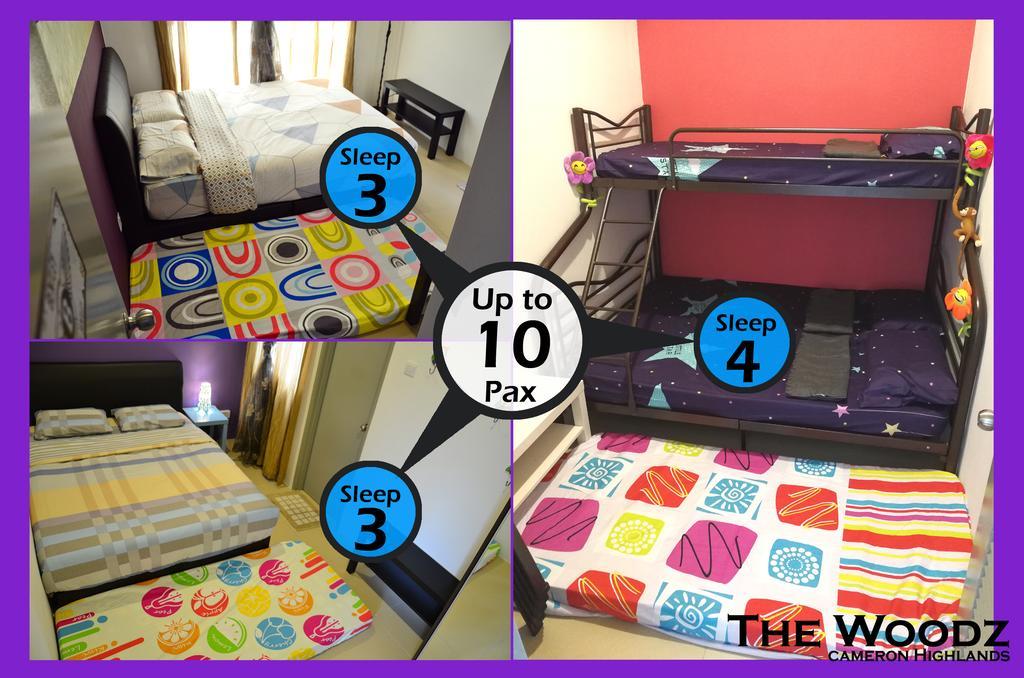The Woodz Homestay - 3 Bedroom Κάμερον Χάιλαντς Δωμάτιο φωτογραφία